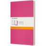 Блокнот MOLESKINE Cahier Journal Pocket, нелинованный, неоновый розовый 1128350