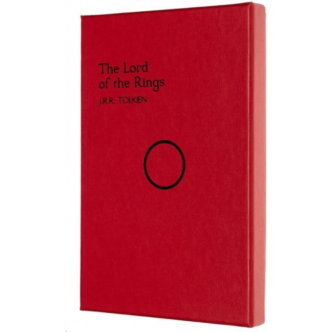 Блокнот MOLESKINE LIMITED EDITION LORD OF THE RINGS LARGE, линейка, красный LELRQP060CLT