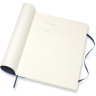 Еженедельник MOLESKINE Classic Soft WKNT XL, синий сапфир DSB2012WN4